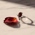 Fine Jewelry Ring with Genuine Natural Gemstone