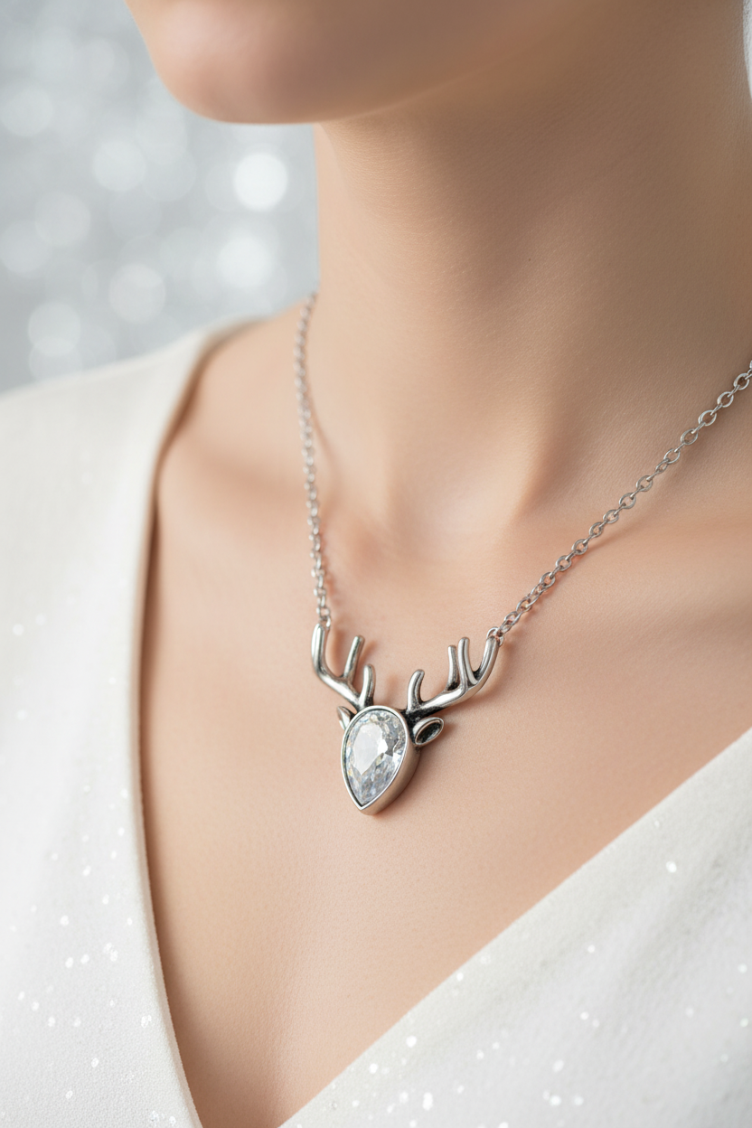 Crystal Reindeer - On Model