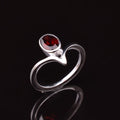 Fine Jewelry Ring with Genuine Natural Gemstone