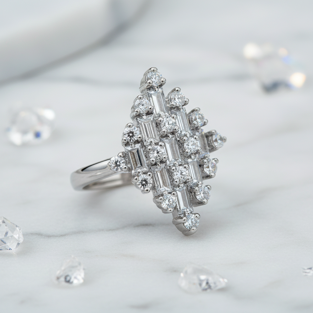 LO2061 Ring - Marble