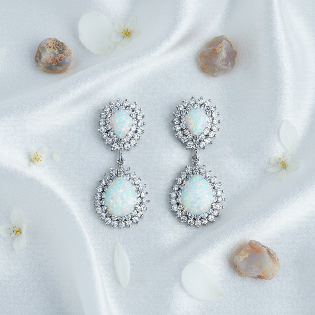LOS879 Earrings - Flat Lay