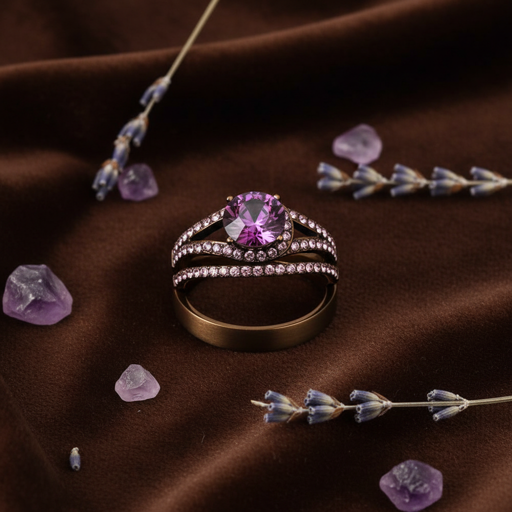 TK2745 Ring Set - Flat Lay